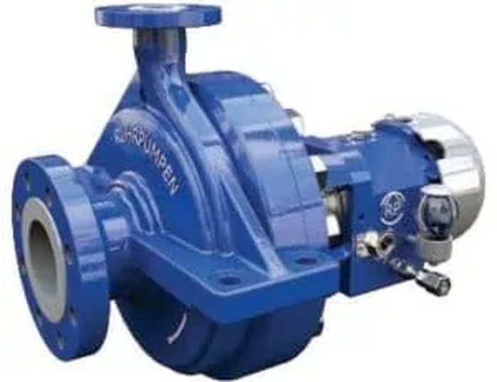 Centreline-mounted overhung process pump