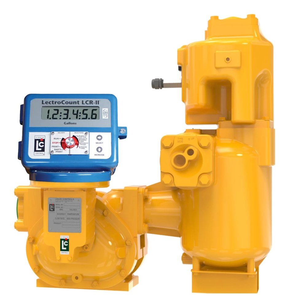 Meter with an electronic register