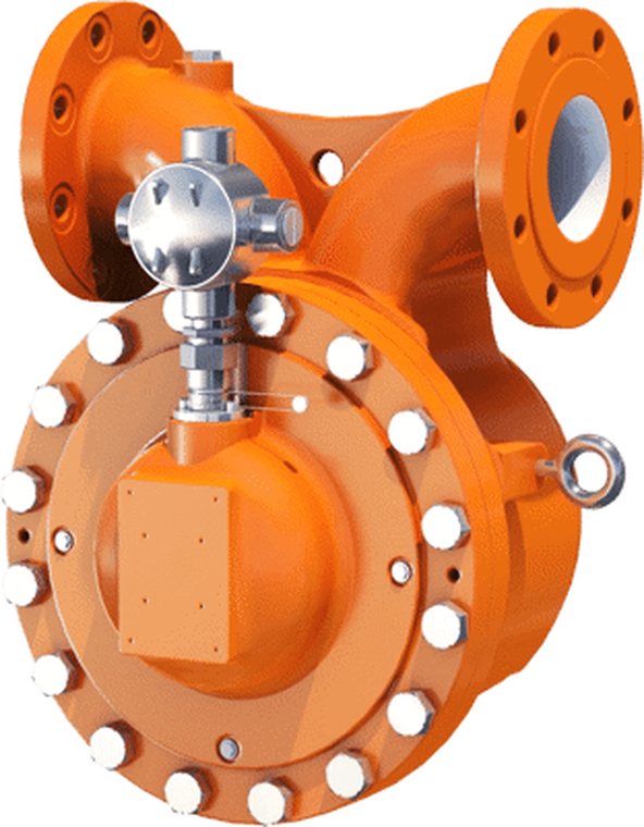 Flanged meter for LPG and petroleum products