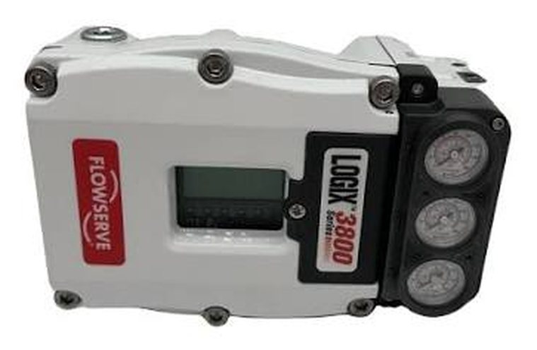 Digital positioner with a display