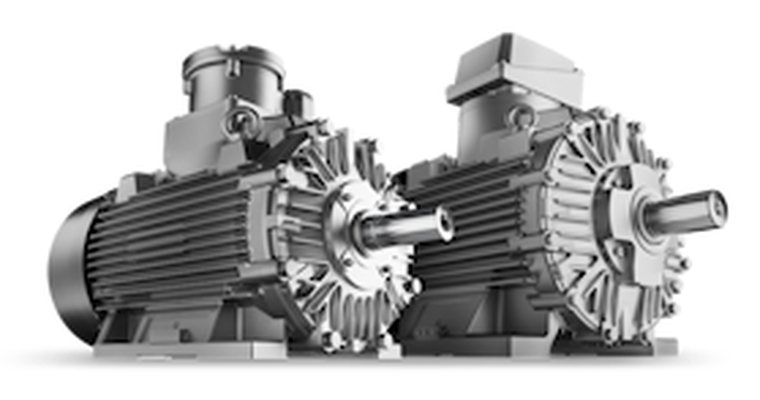 Motors in a range of frame sizes