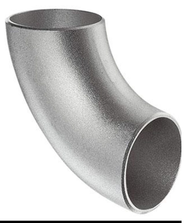 90° butt-weld elbow