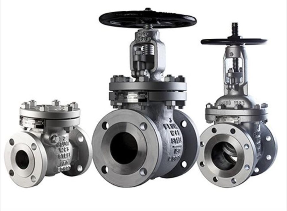 Gate, globe and check valves