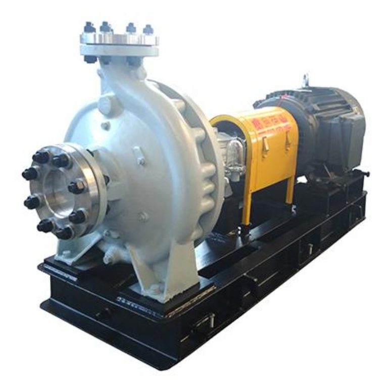 Skid-mounted API process pump