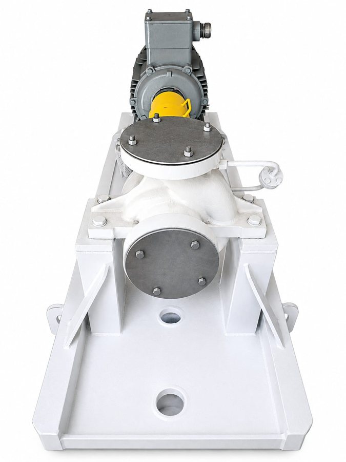 API pump on skid