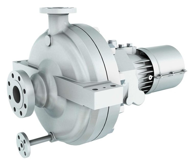 Canned-motor process pump