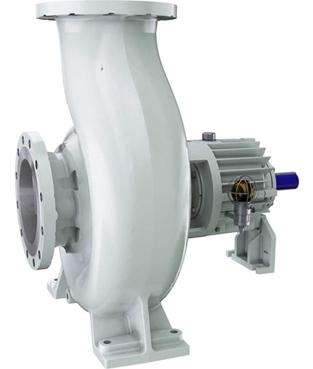 End-suction process pump