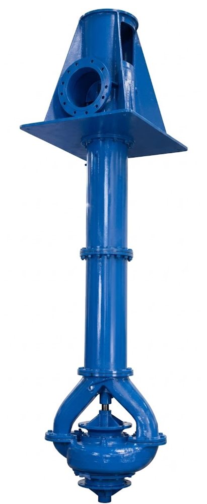Vertical wet-pit pump